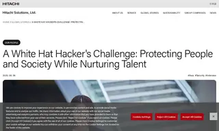 Preview of the HITACHI SOLUTIONS, LTD. Case Study