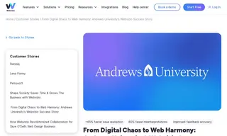 Preview of the Andrews University Case Study