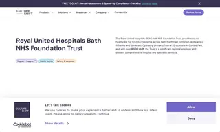 Preview of the Royal United Hospitals Bath NHS Foundation Trust Case Study