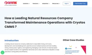 Preview of the Leading Natural Resources Company Case Study
