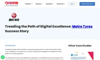 Preview of the Metro Tyres Case Study