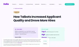 Preview of the Talbots Case Study