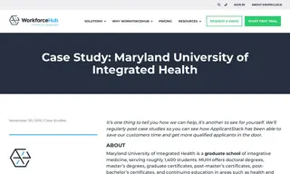 Preview of the Maryland University of Integrated Health Case Study