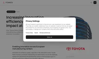 Preview of the Toyota Motor Europe Case Study