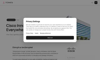 Preview of the Cisco Case Study