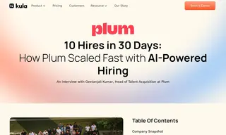 Preview of the Plum Case Study