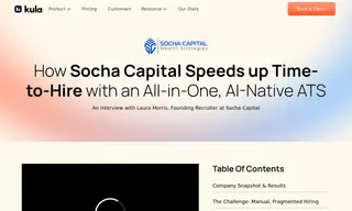 Preview of the Socha Capital Case Study
