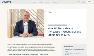 Preview of the Wolters Kluwer Case Study