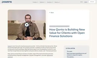 Preview of the Qonto Case Study