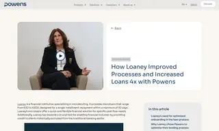 Preview of the Loaney Case Study