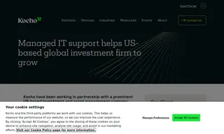 Preview of the US-based Global Investment and Asset Management Firm Case Study