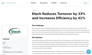 Preview of the ETech Global Services Case Study