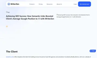 Preview of the Semantic Links Case Study