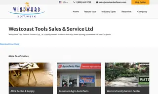 Preview of the Westcoast Tool Sales & Service Ltd. Case Study