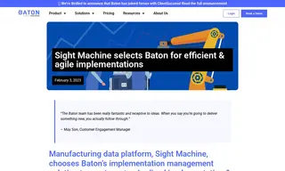 Preview of the Sight Machine Case Study