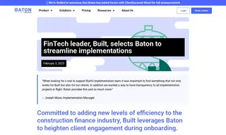 Preview of the Built Technologies Case Study