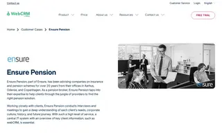 Preview of the Ensure Pension Case Study