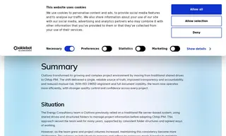Preview of the Cluttons Case Study