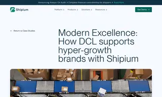 Preview of the DCL Logistics Case Study