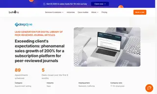 Preview of the DeepDyve Case Study