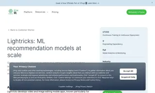 Preview of the Lightricks Case Study