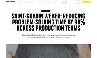 Preview of the Saint-Gobain Weber France Case Study