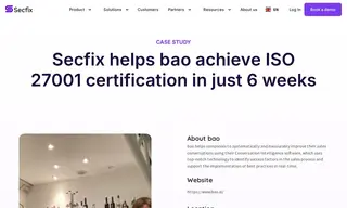 Preview of the Bao Case Study
