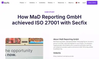 Preview of the MaD Reporting GmbH Case Study