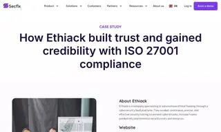 Preview of the Ethiack Case Study