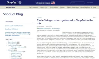Preview of the Circle Strings Case Study