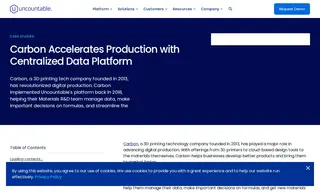 Preview of the Carbon Case Study