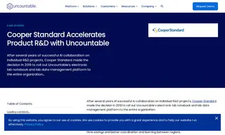 Preview of the Cooper Standard Case Study
