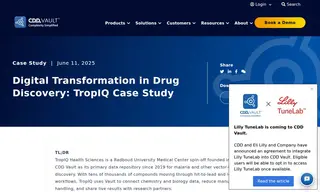 Preview of the TropIQ Health Sciences Case Study