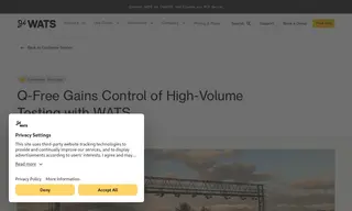 Preview of the Q-Free Case Study