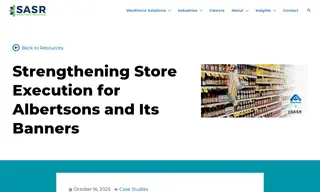 Preview of the Albertsons Case Study