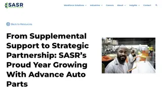 Preview of the Advance Auto Parts Case Study