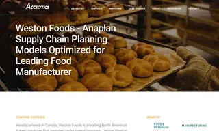 Preview of the Weston Foods Case Study