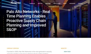Preview of the Palo Alto Networks Case Study