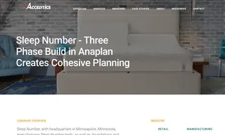 Preview of the Sleep Number Case Study