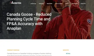 Preview of the Canada Goose Case Study