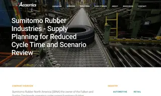 Preview of the Sumitomo Rubber North America Case Study