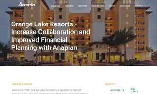 Preview of the Orange Lake Resorts Case Study