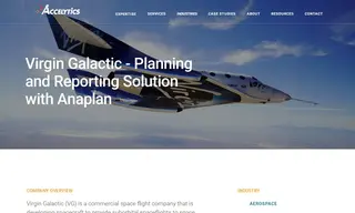 Preview of the Virgin Galactic Case Study