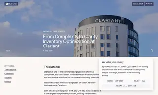 Preview of the Clariant Case Study