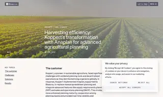 Preview of the Koppert Case Study