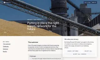 Preview of the Europe’s Largest Privately Held Food Processing Company Case Study