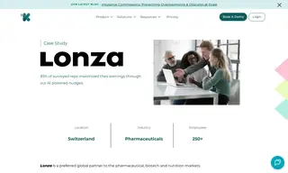 Preview of the Lonza Case Study