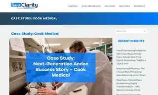Preview of the Cook Medical Case Study