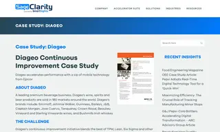 Preview of the Diageo North America Case Study