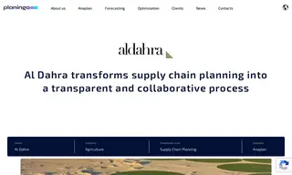 Preview of the Al Dahra Case Study
